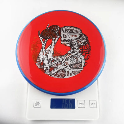 Picture of disc golf products: Axiom OTB Scarecrow Neutron Tempo 166g RED - Canadian Disc Golf Store