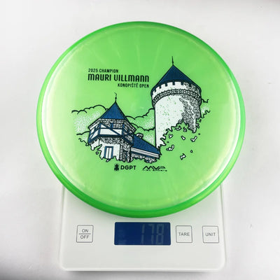 Picture of disc golf products: Axiom Prism Plasma Pyro - Mauri Villmann 2025 Konopiště Open Champion 178g GRN - Canadian Disc Golf Store