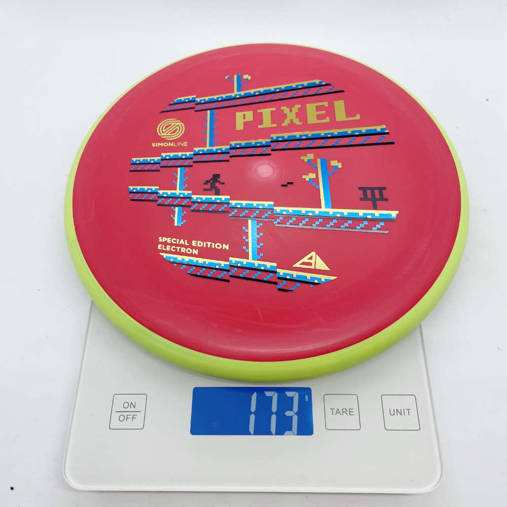 Axiom Discs Electron Pixel Simon Lizotte Edition – Disc Golf Putter, Neutraler Flug, Wählbare Härte (Farben Variieren) Axiom Discs Electron Pixel Simon Lizotte Edition – Disc Golf Putter, Neutraler Flug, Wählbare Härte (Farben Variieren)