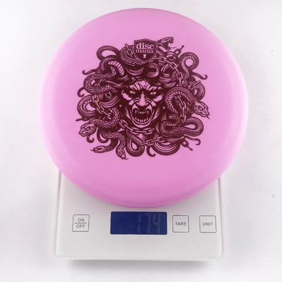 Picture of disc golf products: Discmania Limited Edition Hard Exo Lumen Link (Medusa Stamp) 174g PNK - Canadian Disc Golf Store