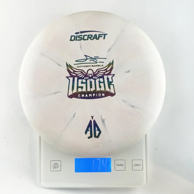 Picture of disc golf products: Discraft 2025 USDGC Anthony Barela CT Swirl Focus 174g WHT - Canadian Disc Golf Store