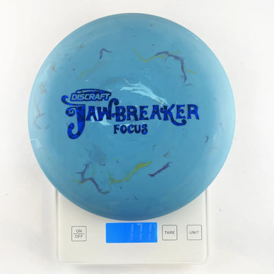 Picture of disc golf products: Discraft Jawbreaker Focus 171g BLU B - Canadian Disc Golf Store