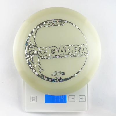Picture of disc golf products: Discraft MEGA GLO Z Cigarra 174g STARS - Canadian Disc Golf Store