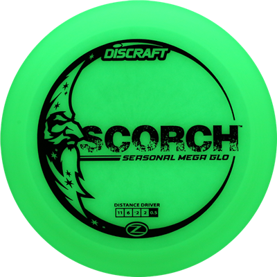 Picture of disc golf products: Discraft Z Scorch (Seasonal Mega Glo) - Canadian Disc Golf Store