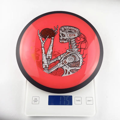 Picture of disc golf products: MVP Scarecrow Neutron Trail - OTB 175g RED - Canadian Disc Golf Store