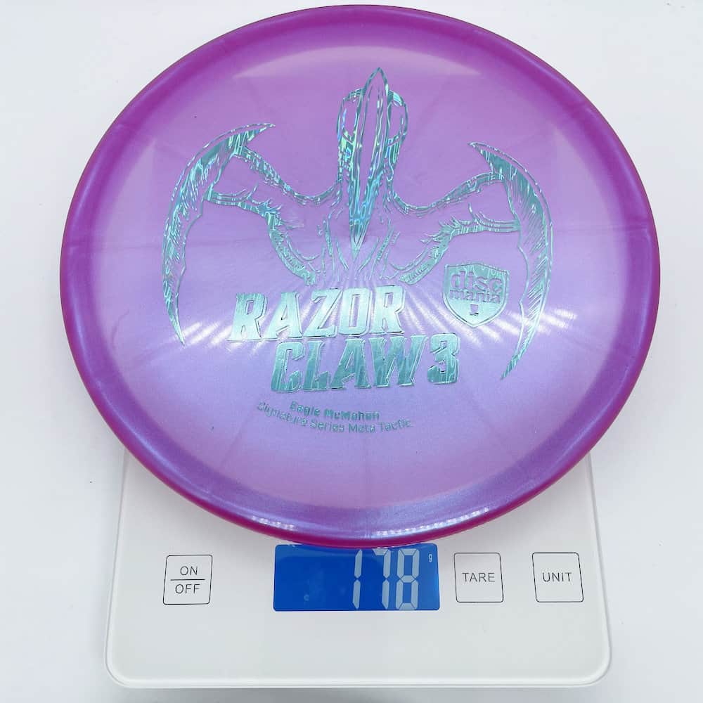 Hope Razor Disc Razor Discmania RAZOR CLAW 3 - EAGLE MCMAHON SIGNATURE SERIES META TACTIC ...